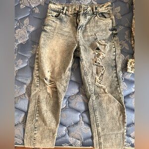 Beverly Hills Girls Ripped Jeans